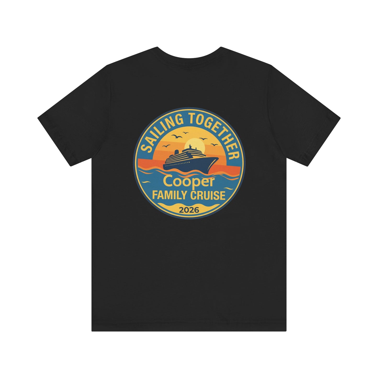 Tropical Cruise Family Crew: Adult Travel Shirt | by JuzForHue