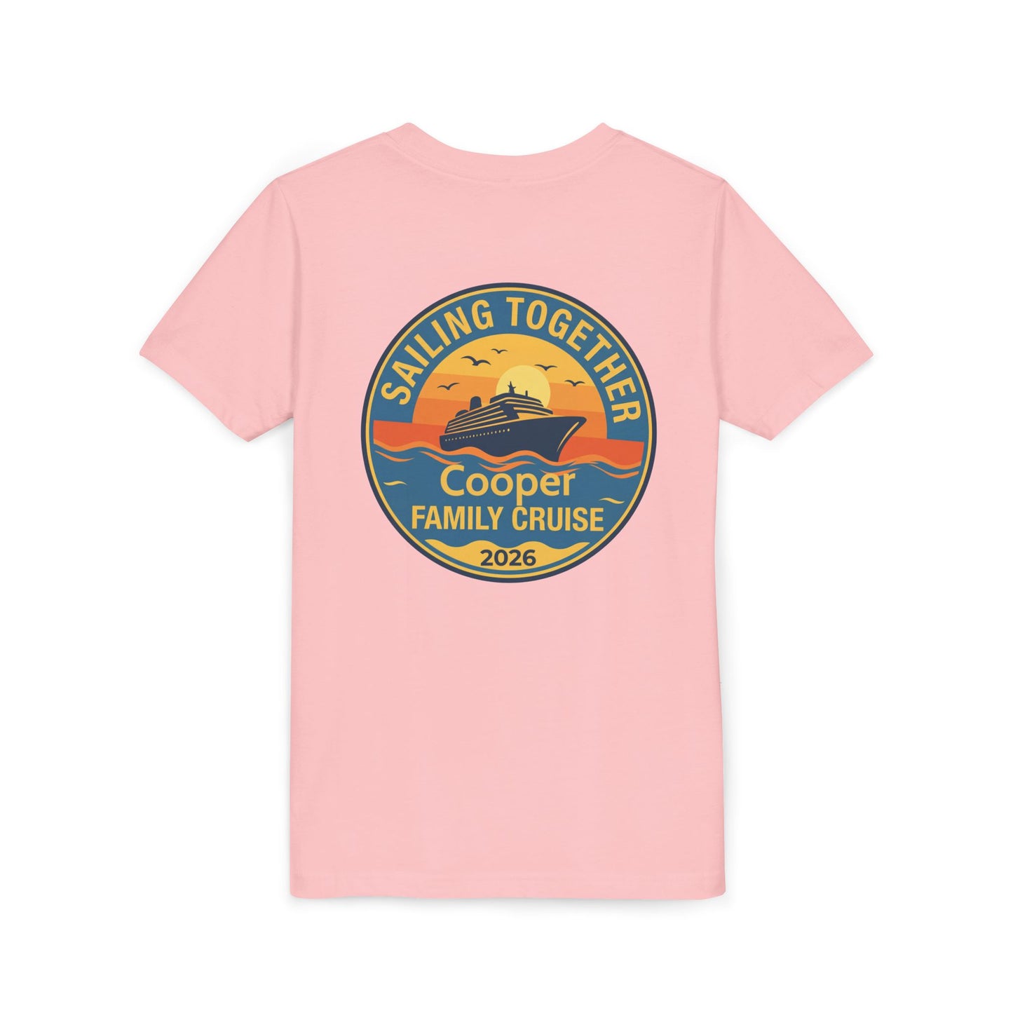 Tropical Cruise Family Crew: Youth Nautical Tee | by JuzForHue