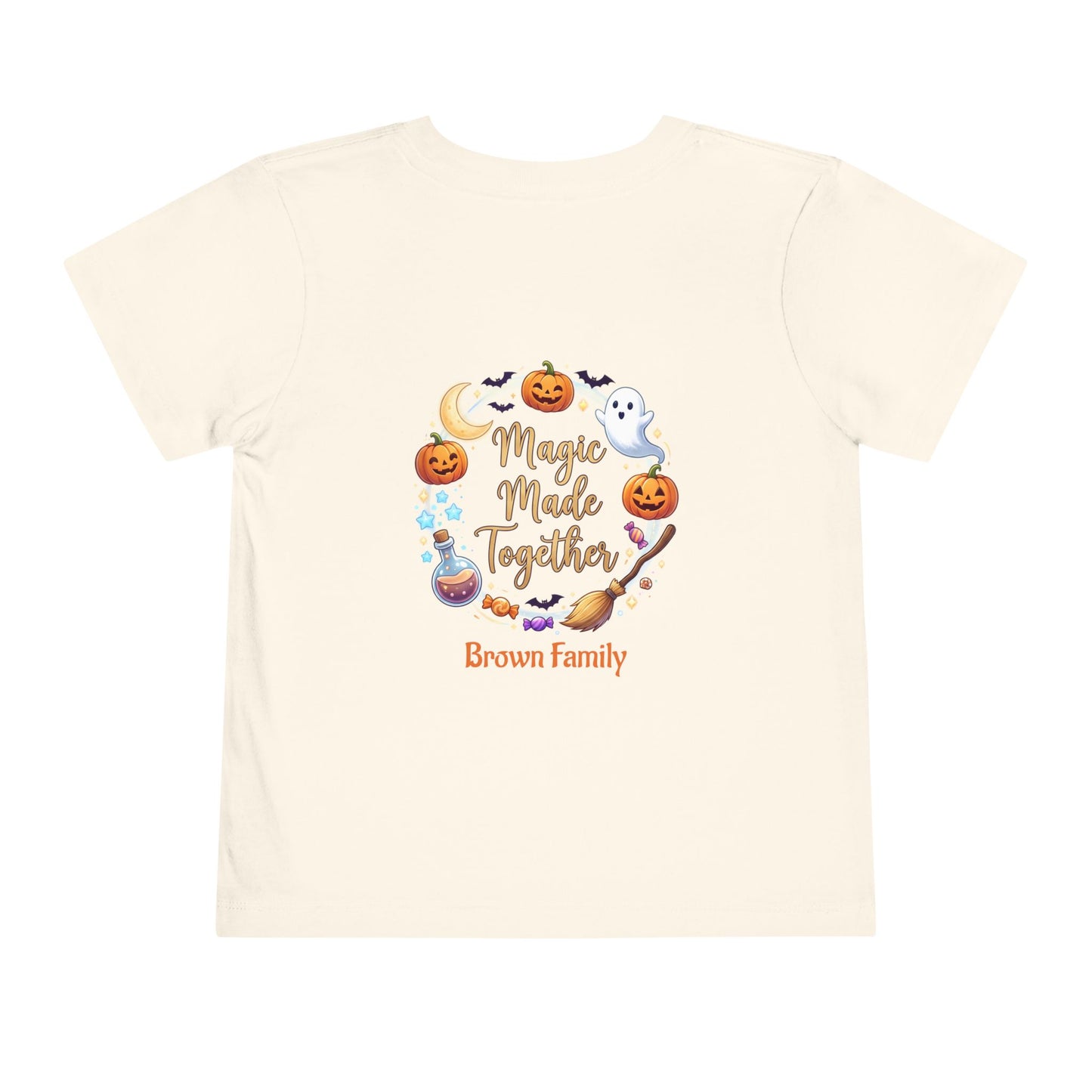 Magic Made Together: Toddler Halloween Personalized Shirt | by JuzForHue