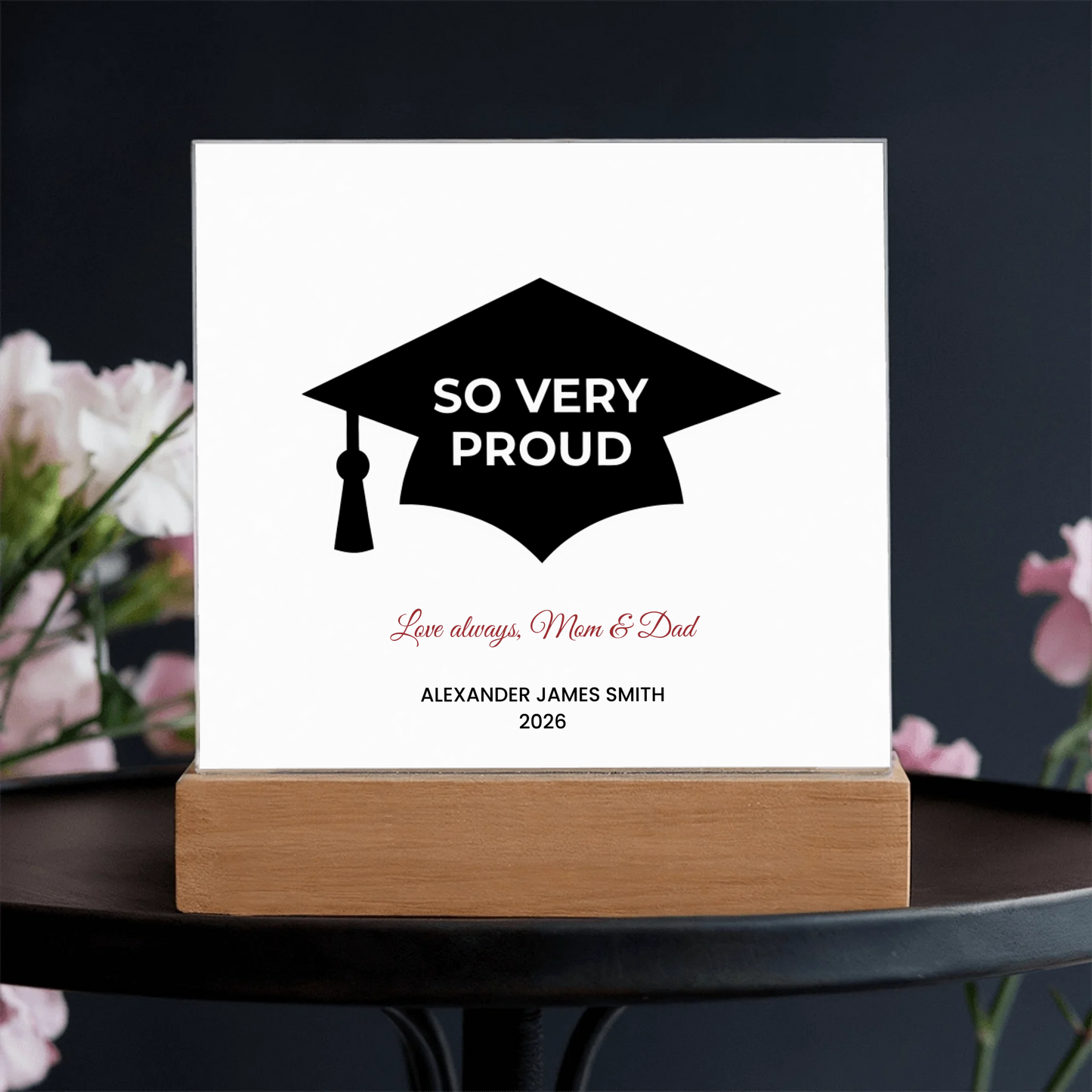 Acrylic Square LED 1