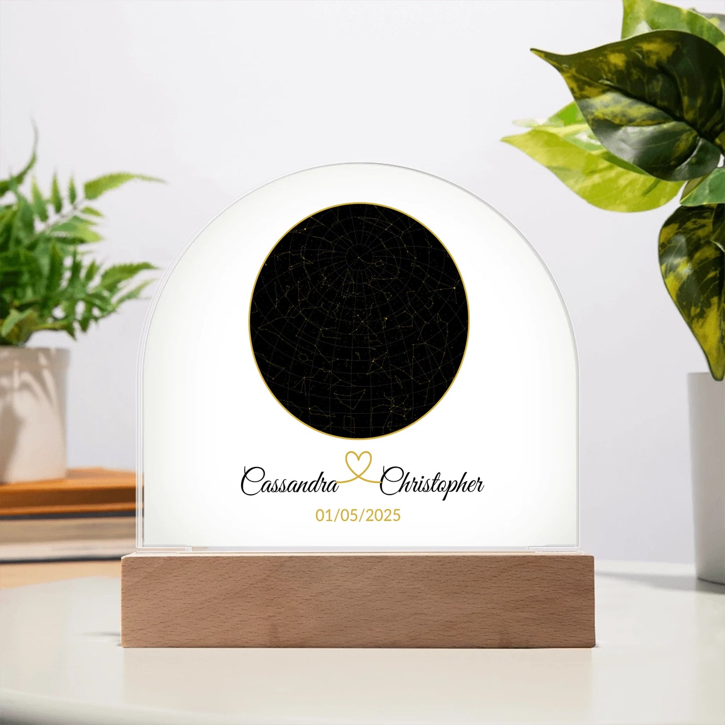 Acrylic Dome LED 1