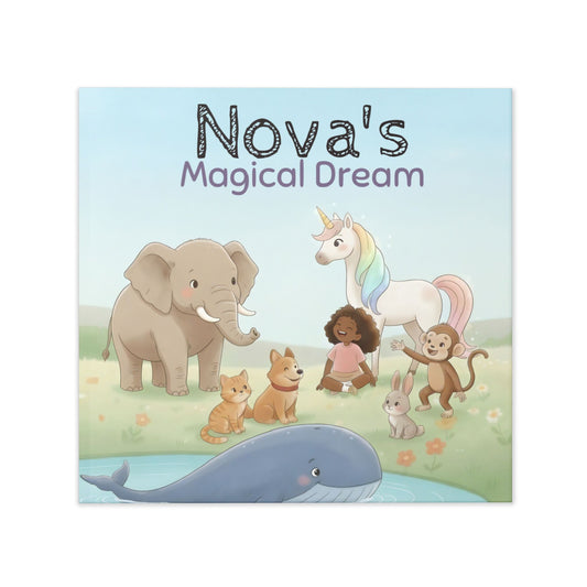 Personalized Magical Dream Storybook | Custom Diverse Book for Girls
