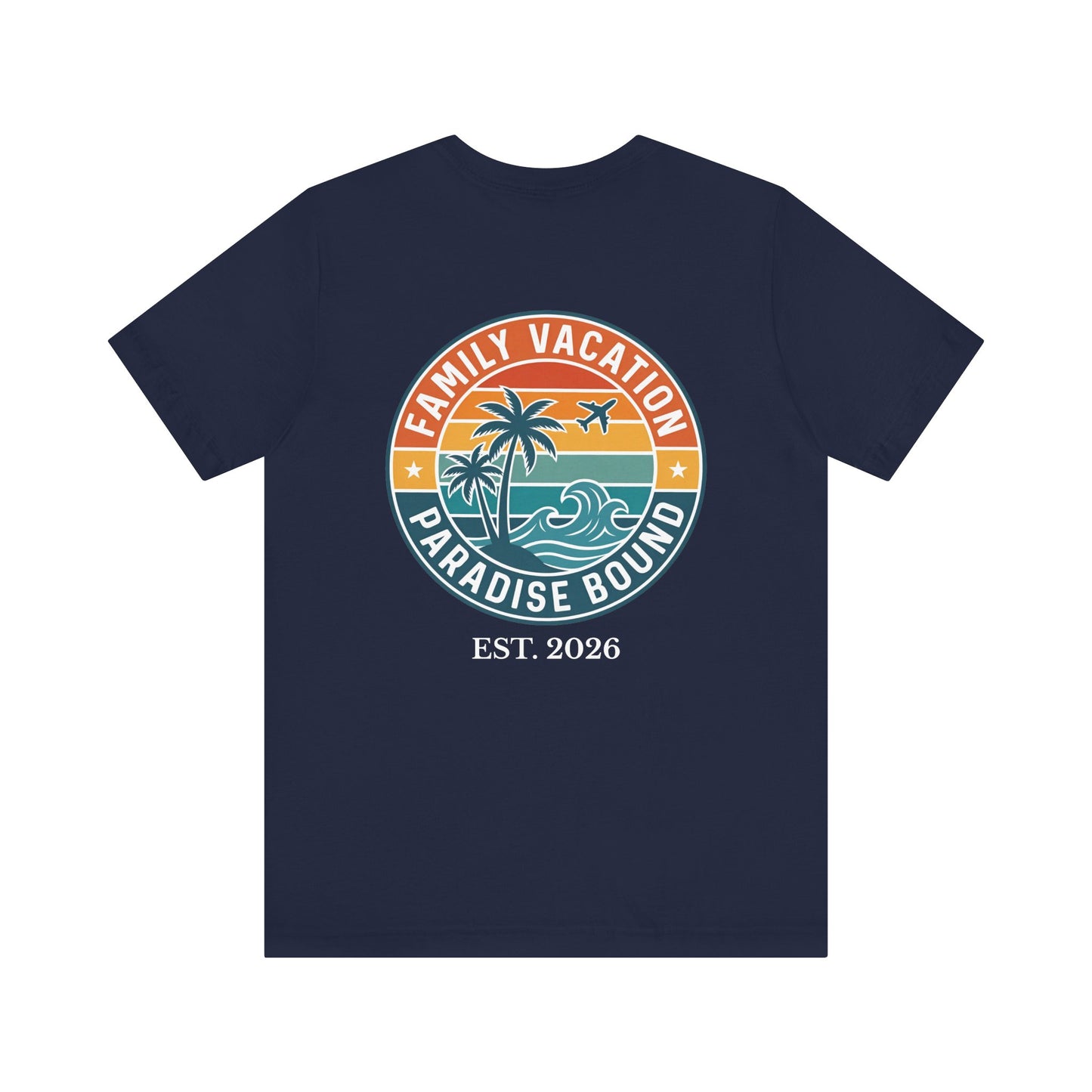 Sunset Coast Escape: Adult Family Vacation Shirt | by JuzForHue
