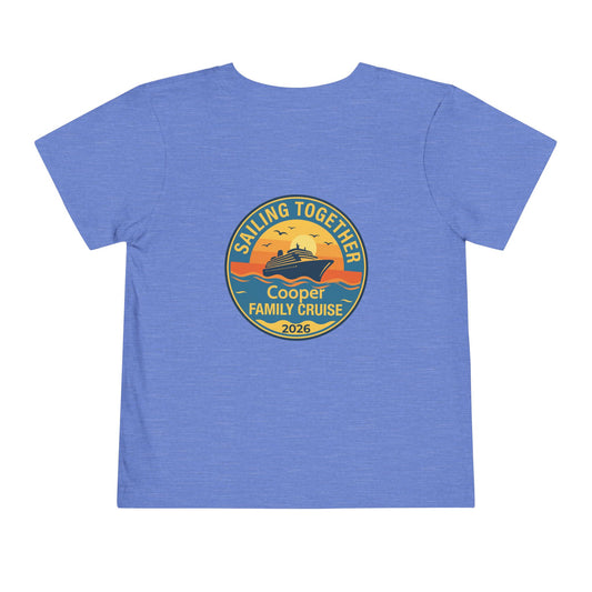 Tropical Cruise Family Crew: Toddler Sailor Tee | by JuzForHue