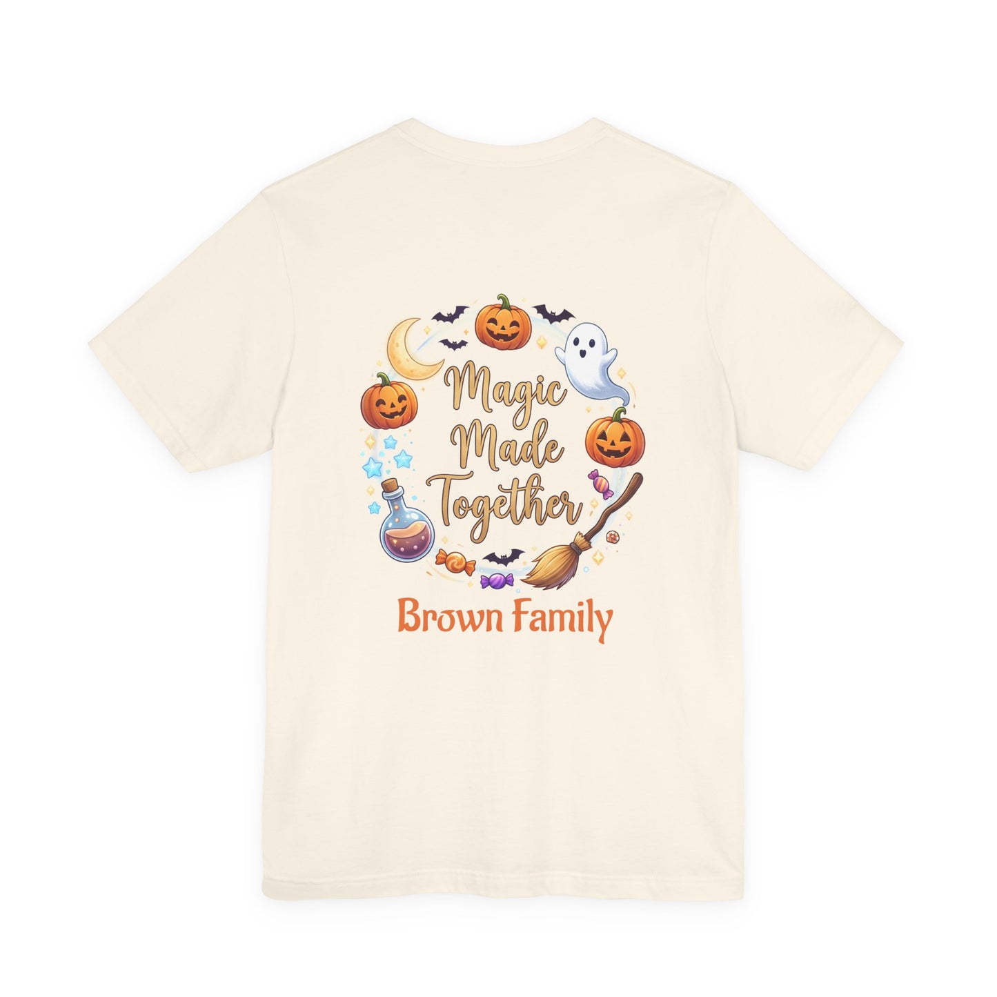 Magic Made Together: Adult Halloween Personalized Shirt | by JuzForHue