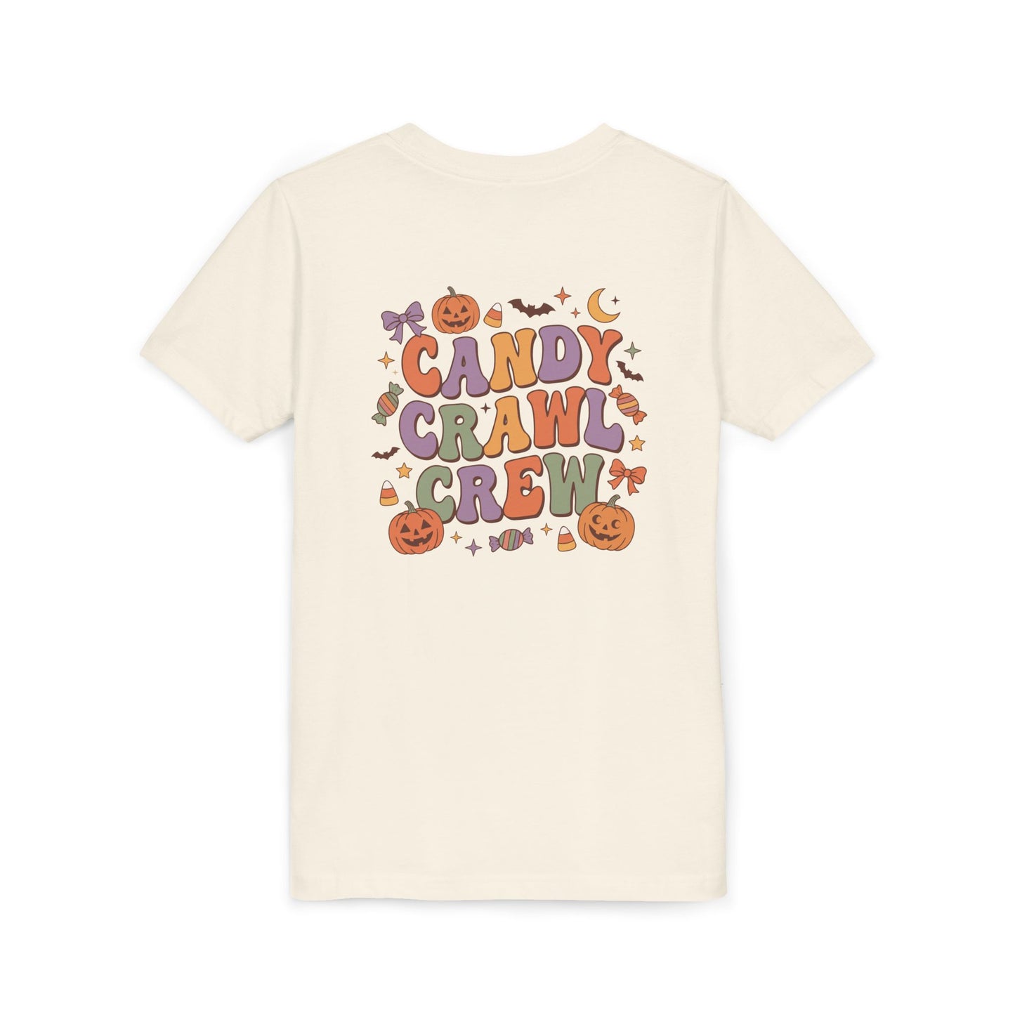 Candy Crawl Crew: Youth Halloween Matching Shirt | by JuzForHue