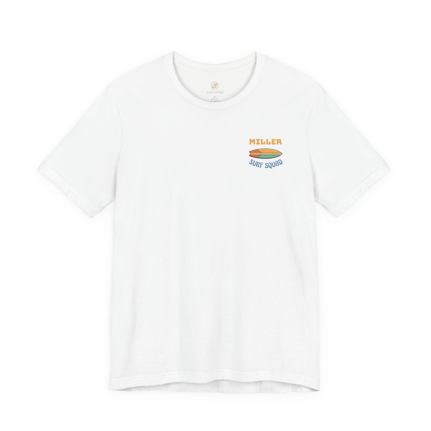 Retro Surf Family Vacation: Adult Beach Travel Tee | by JuzForHue