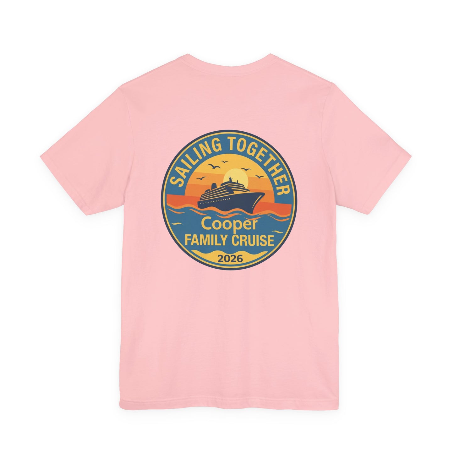 Tropical Cruise Family Crew: Adult Travel Shirt | by JuzForHue