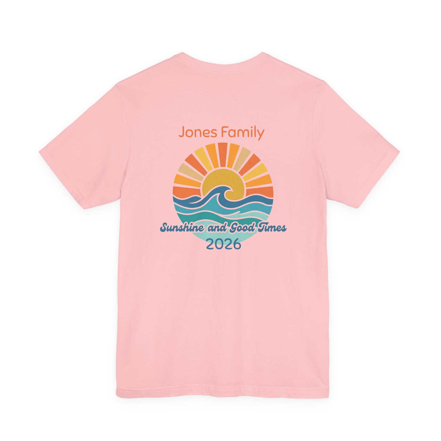 Sunshine Memories: Personalized Adult Travel Shirt | by JuzForHue