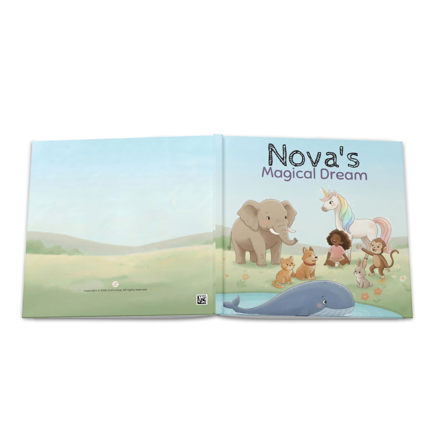 Personalized Magical Dream Storybook | Custom Diverse Book for Girls