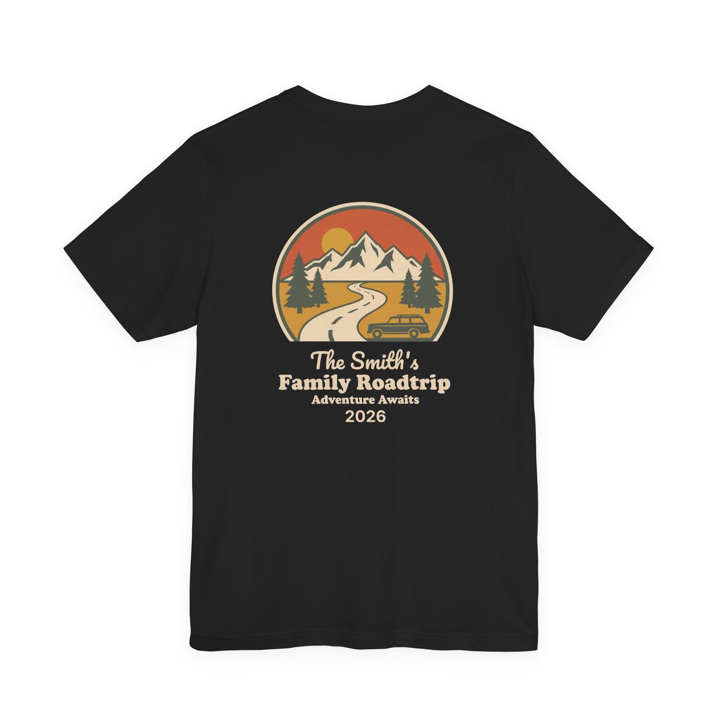 Adventure Route Road Trip: Adult Family Travel Shirt | by JuzForHue