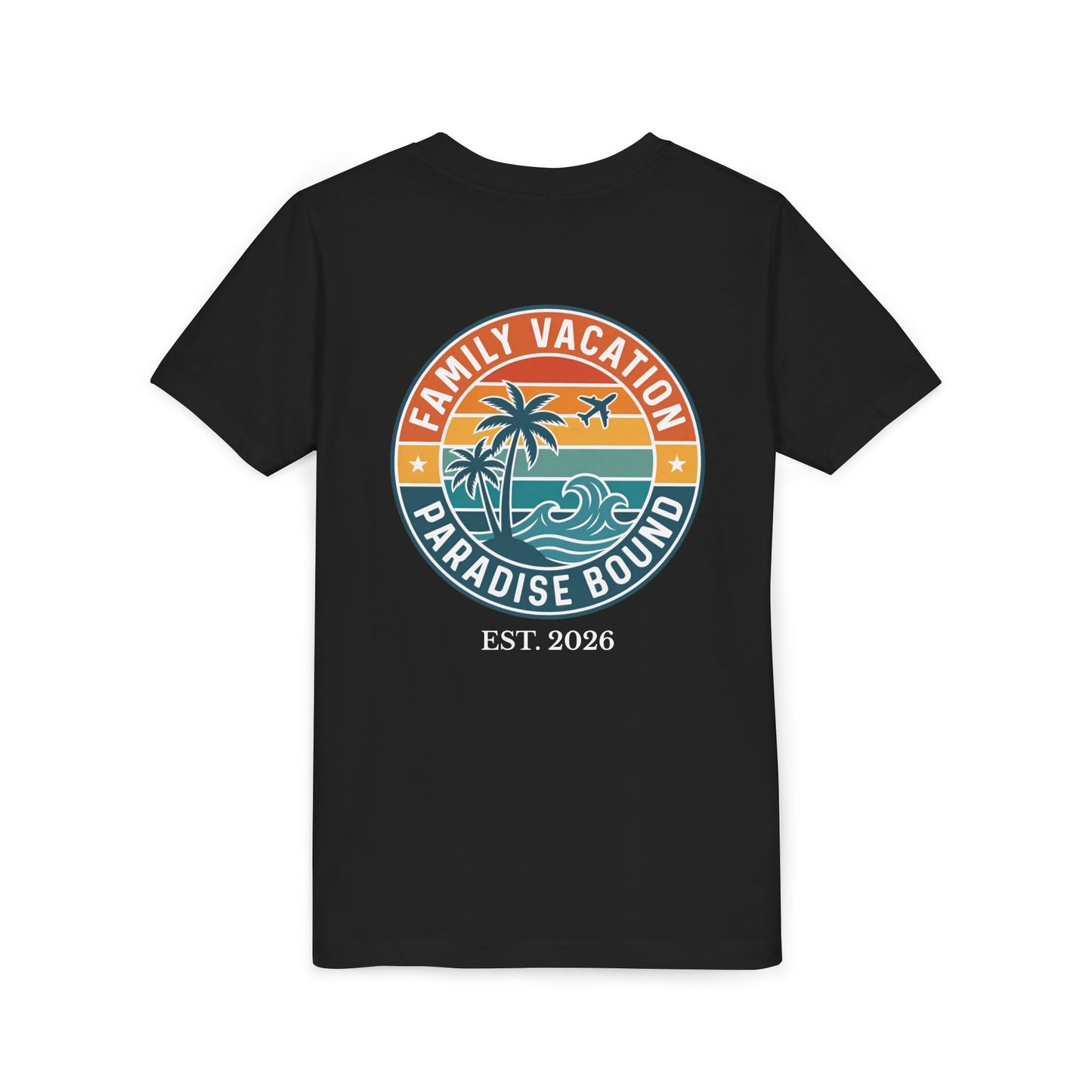 Sunset Coast Escape: Youth Family Vacation Tee | by JuzForHue