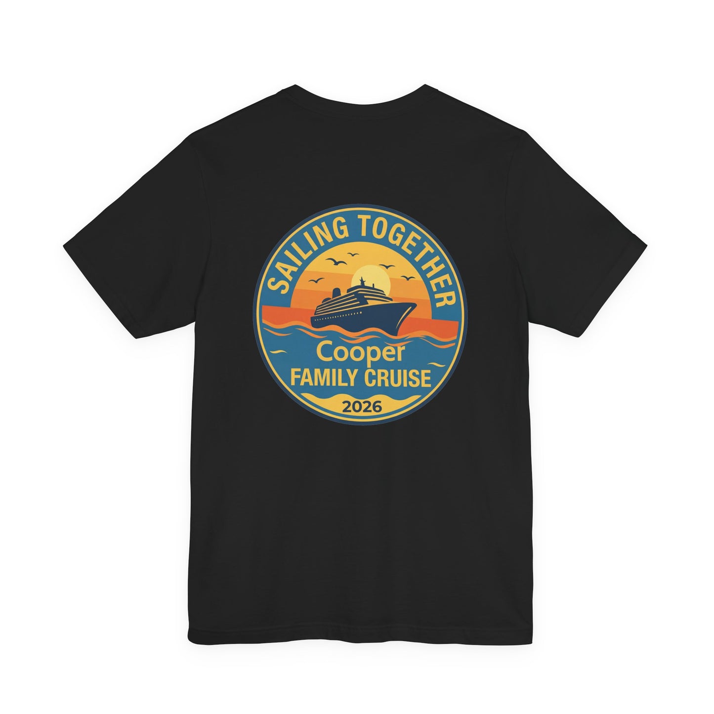Tropical Cruise Family Crew: Adult Travel Shirt | by JuzForHue