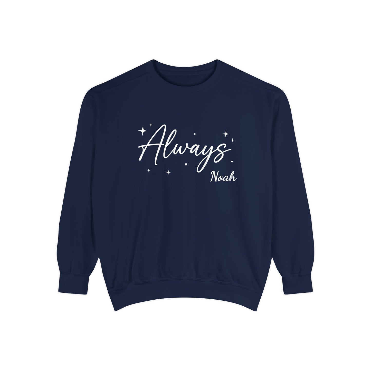 Custom Always & Forever Couples Matching Unisex Sweatshirts - Always | by JuzForHue