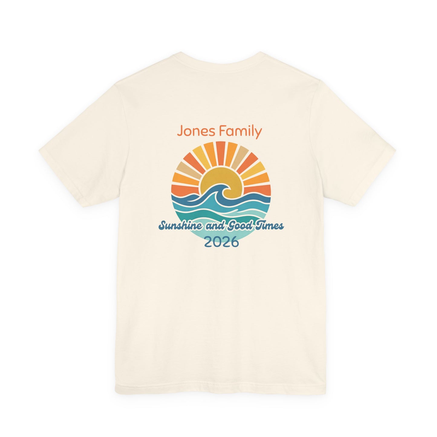 Sunshine Memories: Personalized Adult Travel Shirt | by JuzForHue