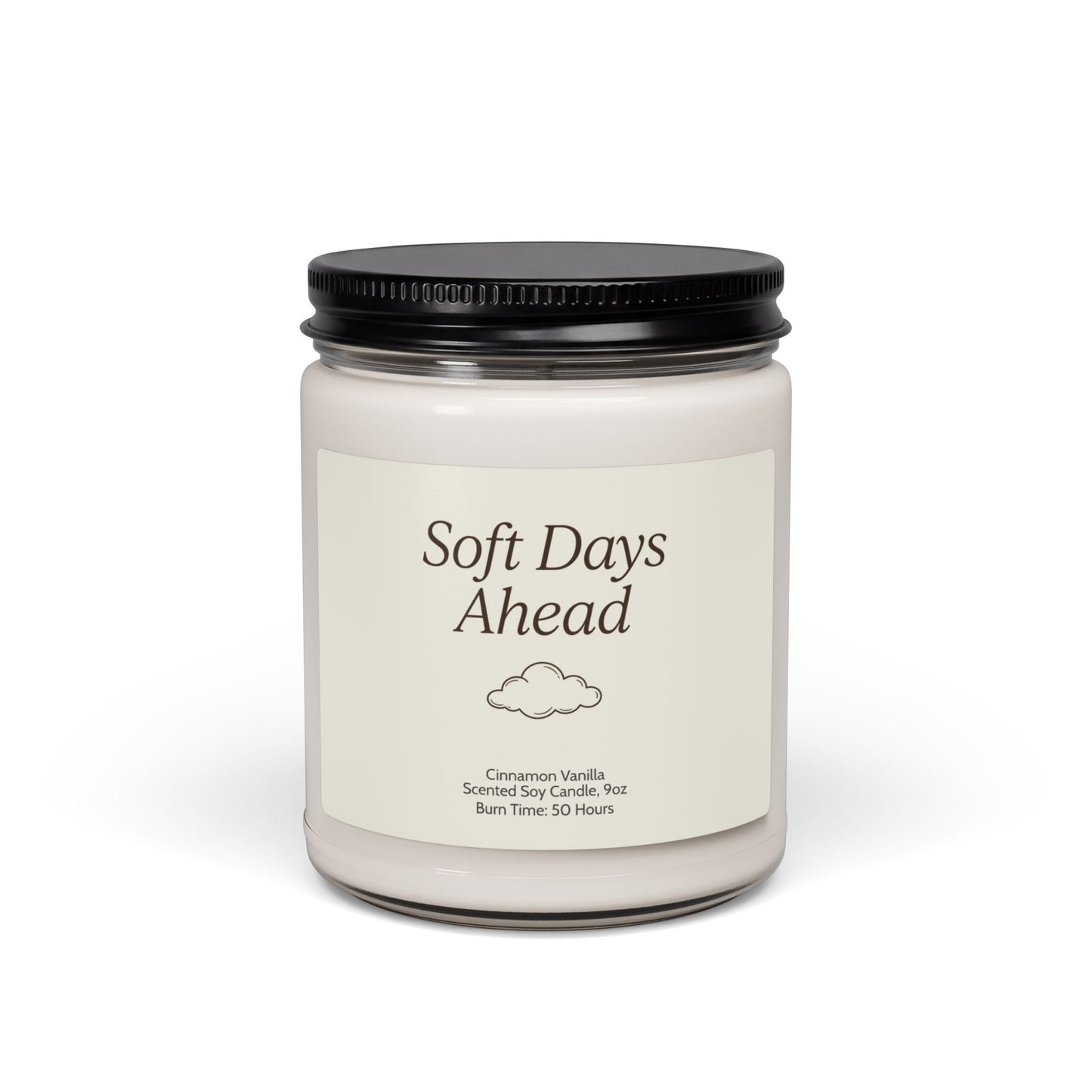 Soft Days Ahead - Self-Love Affirmation Candle | by JuzForHue