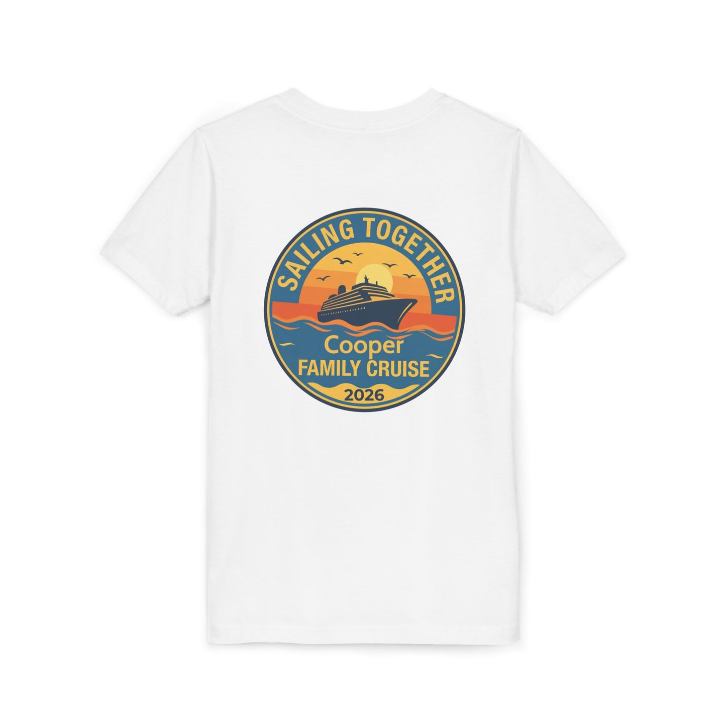 Tropical Cruise Family Crew: Youth Nautical Tee | by JuzForHue