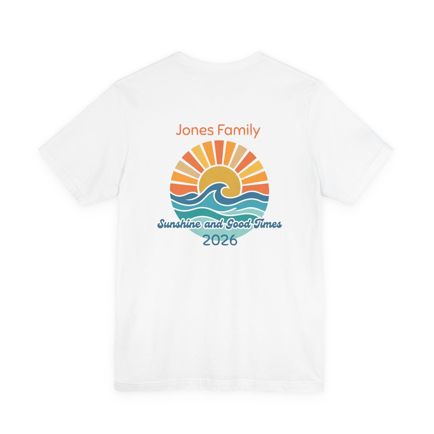 Sunshine Memories: Personalized Adult Travel Shirt | by JuzForHue