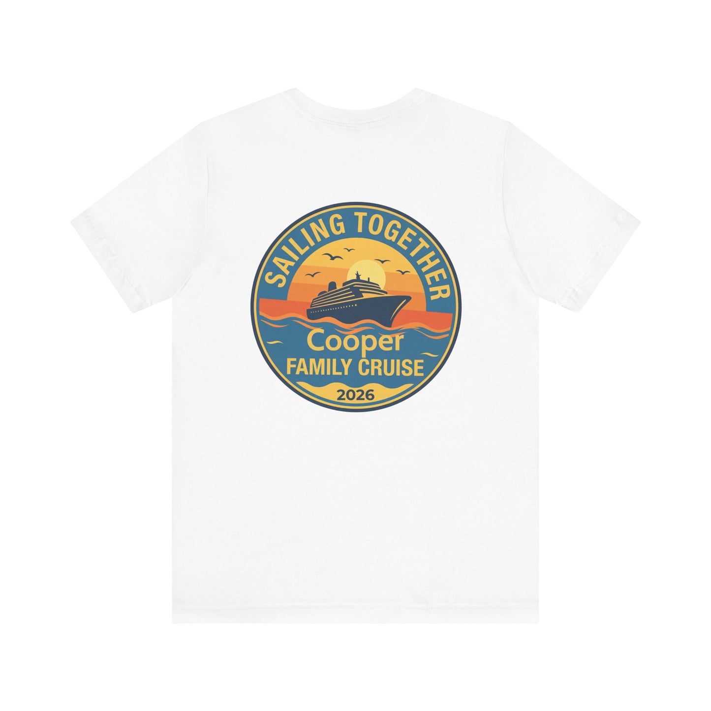 Tropical Cruise Family Crew: Adult Travel Shirt | by JuzForHue