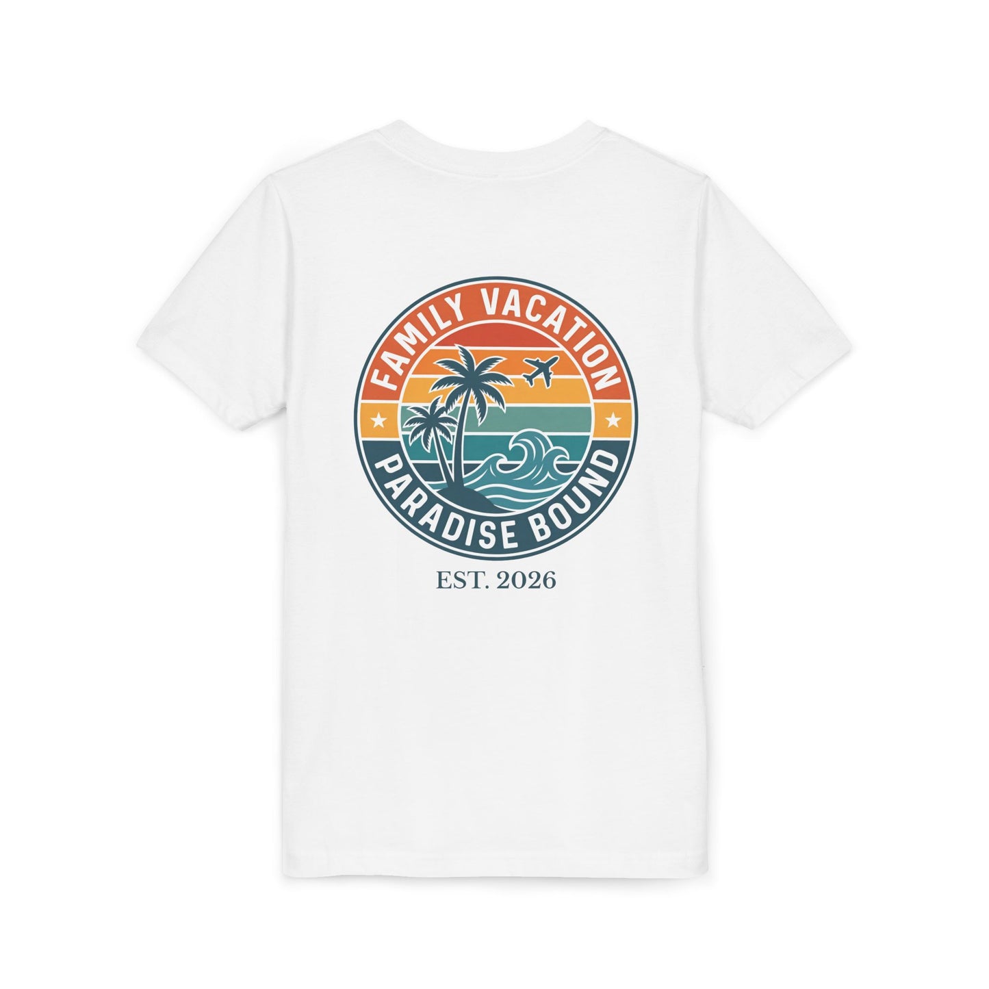 Sunset Coast Escape: Youth Family Vacation Tee | by JuzForHue