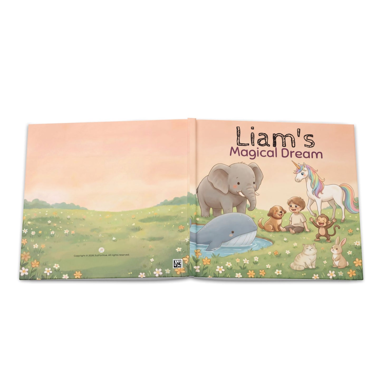 Custom Magical Dream Storybook | Personalized Book for Boys