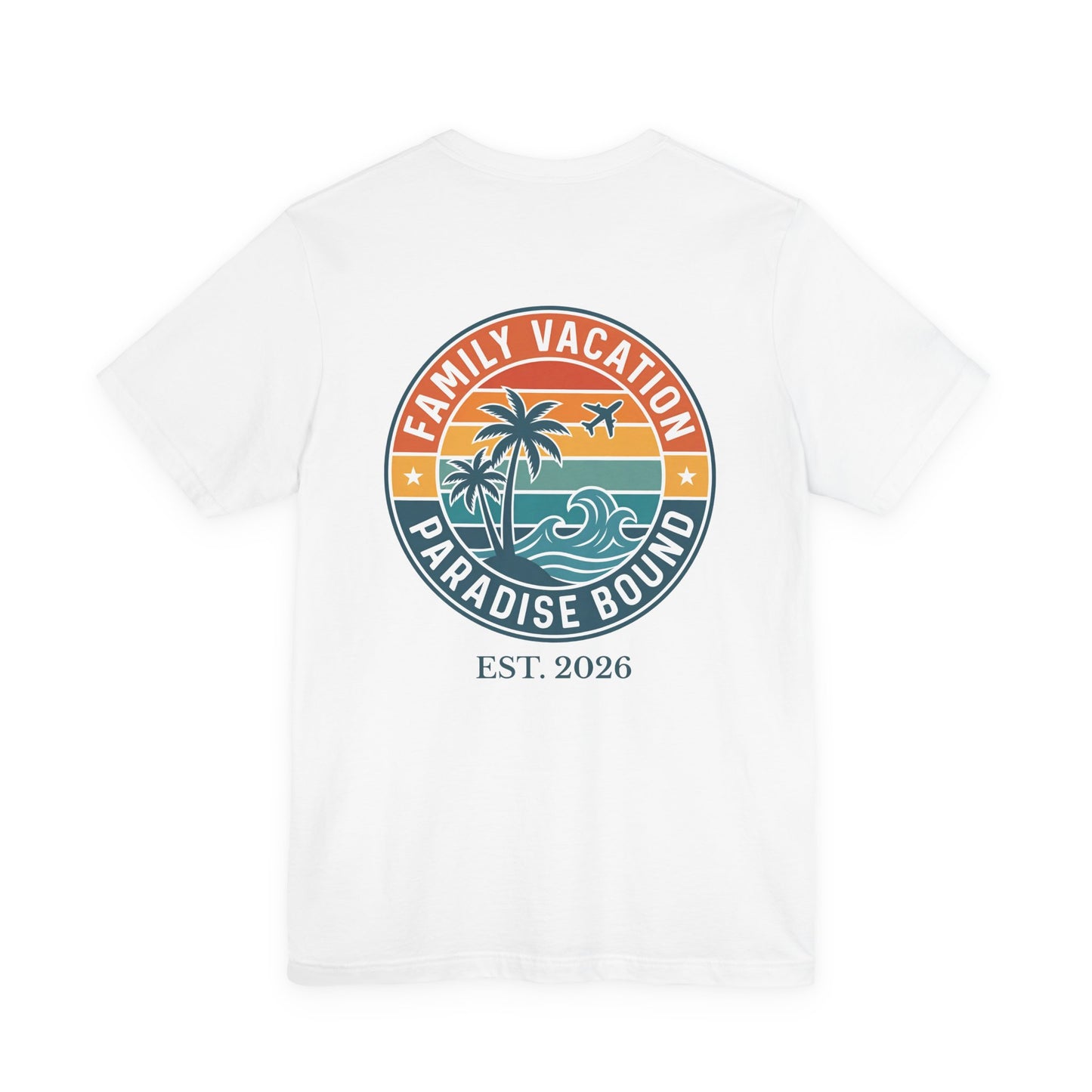 Sunset Coast Escape: Adult Family Vacation Shirt | by JuzForHue