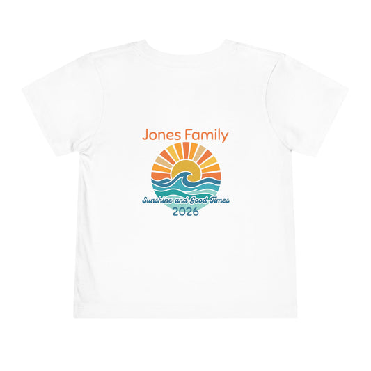 Sunshine Memories: Personalized Toddler Shirt | by JuzForHue