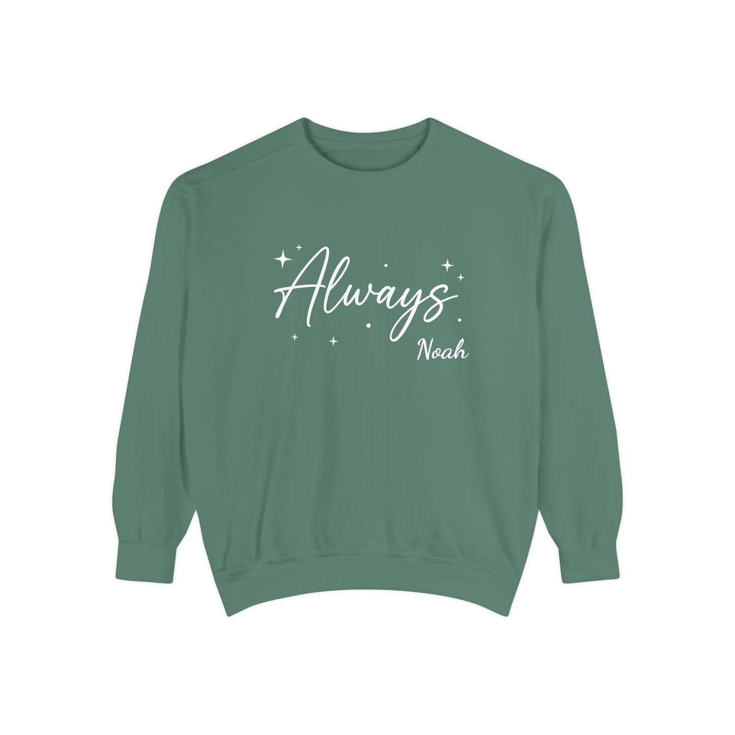 Custom Always & Forever Couples Matching Unisex Sweatshirts - Always | by JuzForHue