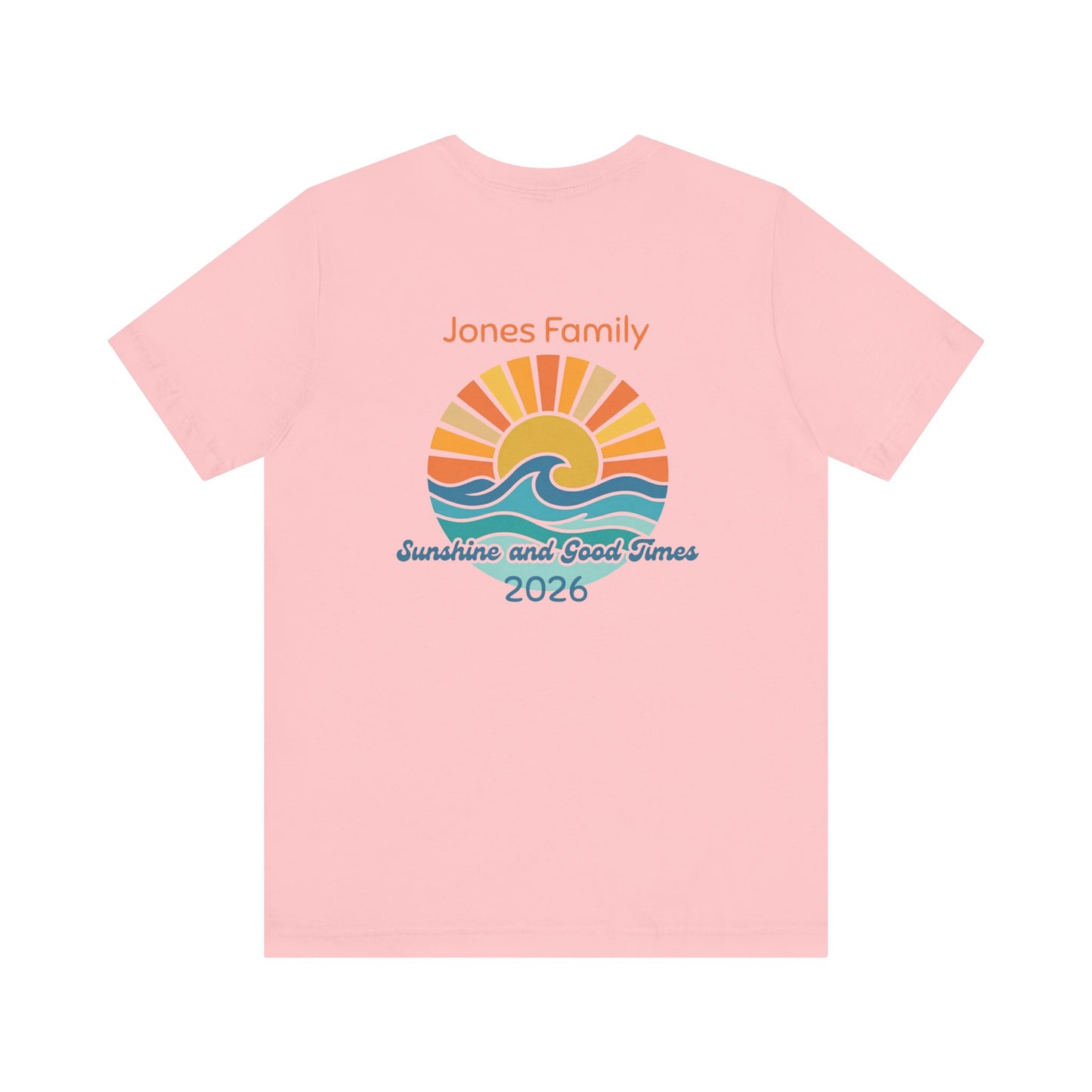 Sunshine Memories: Personalized Adult Travel Shirt | by JuzForHue