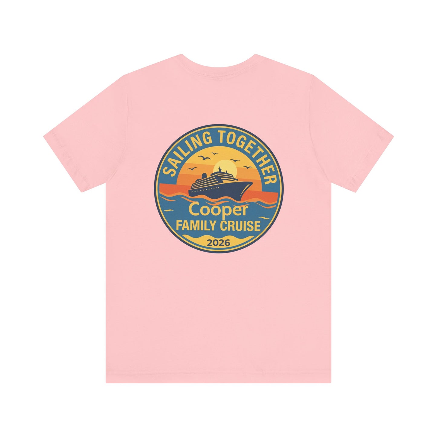 Tropical Cruise Family Crew: Adult Travel Shirt | by JuzForHue
