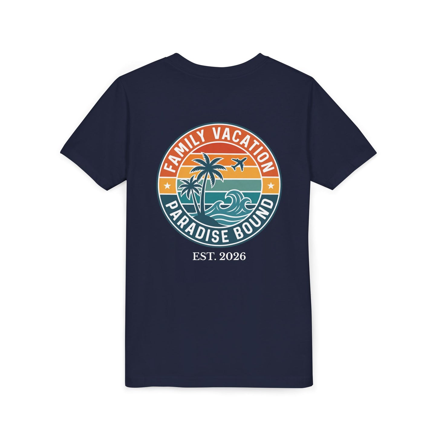 Sunset Coast Escape: Youth Family Vacation Tee | by JuzForHue