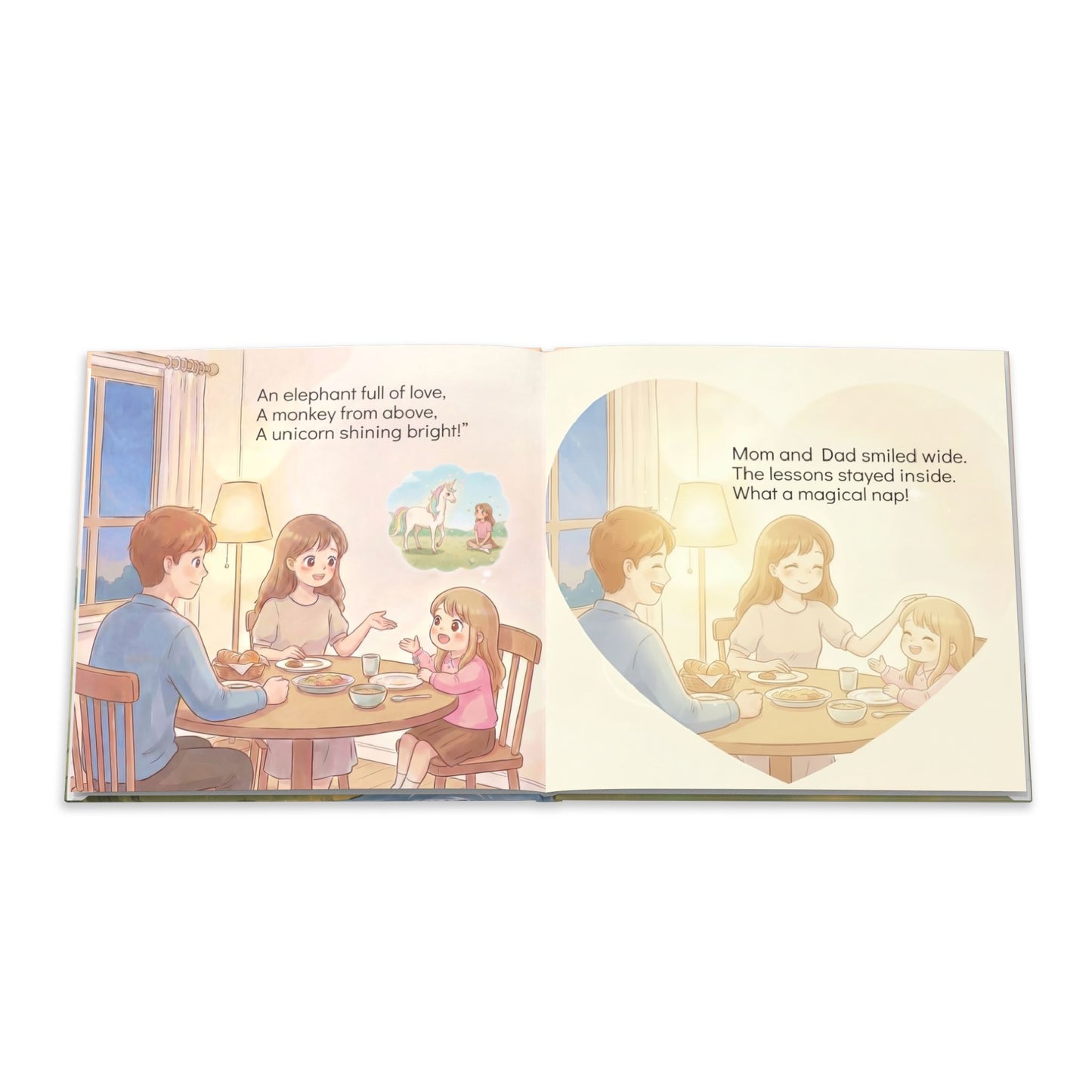 Custom Magical Dream Storybook | Personalized Book for Girls
