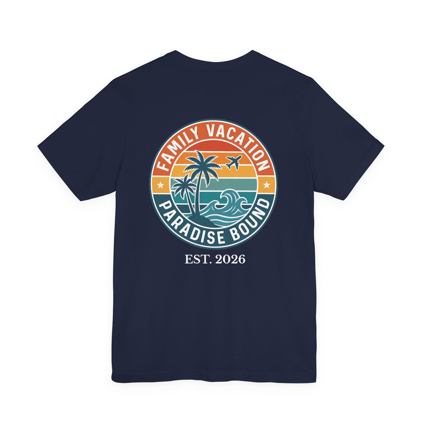 Sunset Coast Escape: Adult Family Vacation Shirt | by JuzForHue