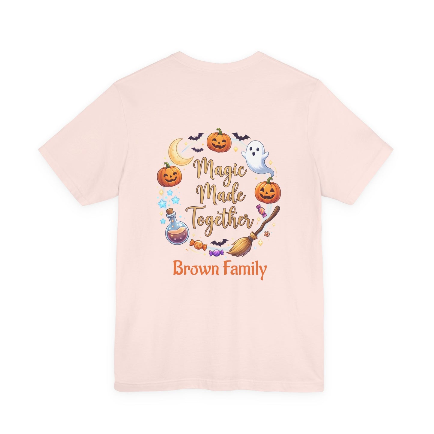 Magic Made Together: Adult Halloween Personalized Shirt | by JuzForHue
