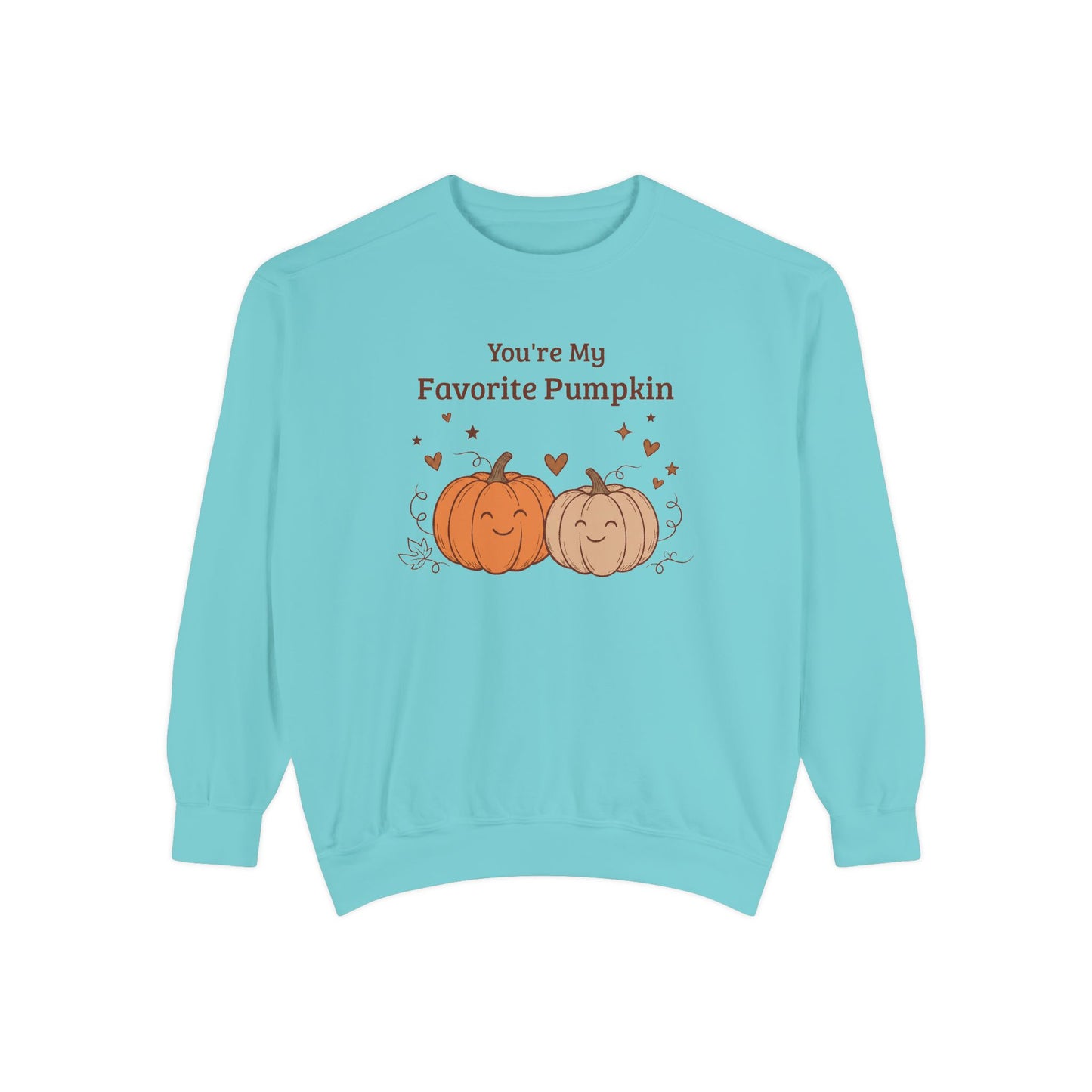 You're My Favorite Pumpkin: Matching Halloween Couple Sweatshirt