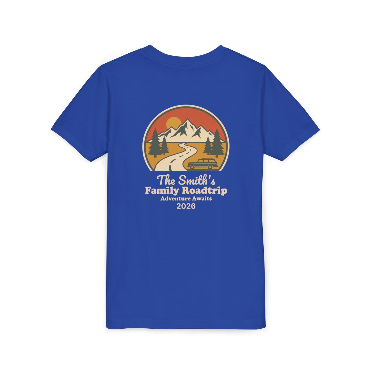 Adventure Route Road Trip: Youth Family Travel Tee | by JuzForHue