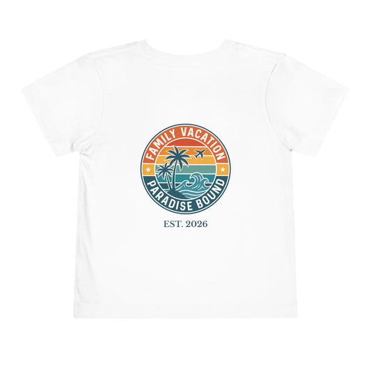 Sunset Coast Escape: Toddler Vacation Tee | by JuzForHue