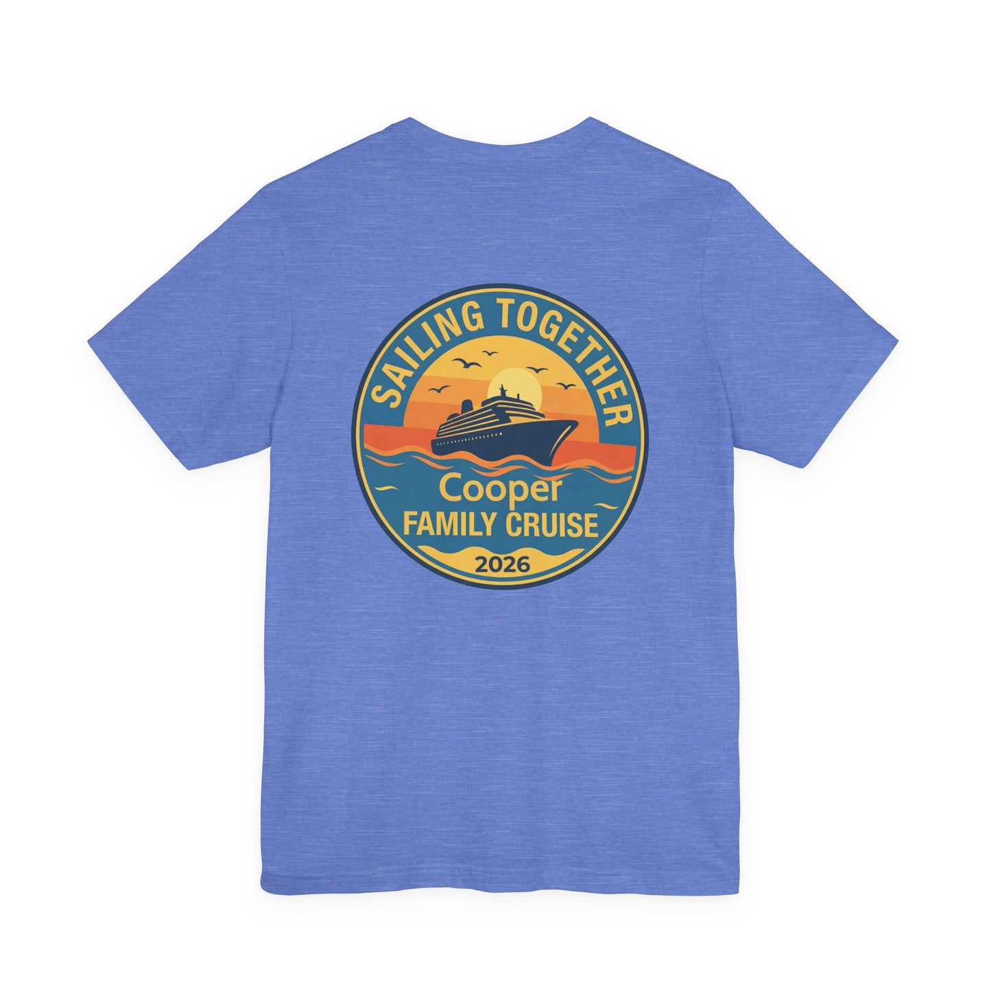Tropical Cruise Family Crew: Adult Travel Shirt | by JuzForHue