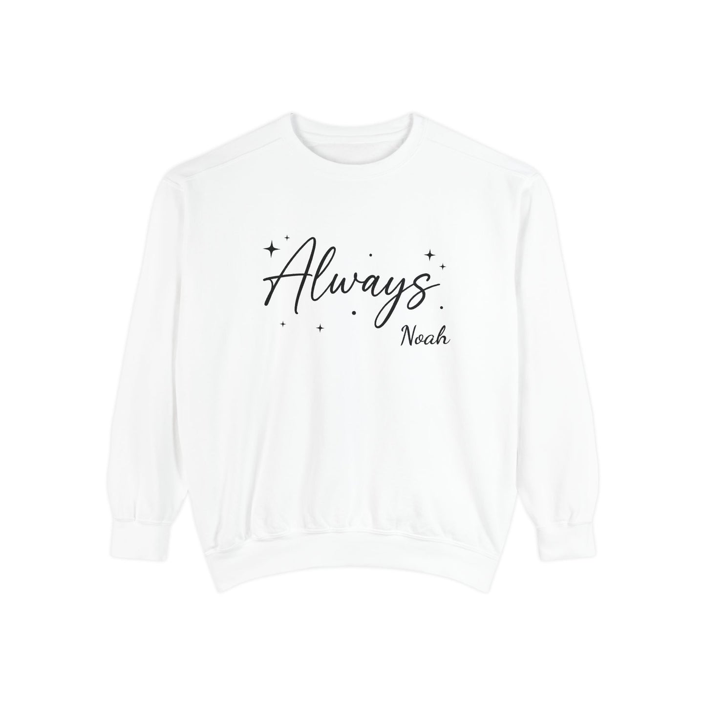 Custom Always & Forever Couples Matching Unisex Sweatshirts - Always | by JuzForHue