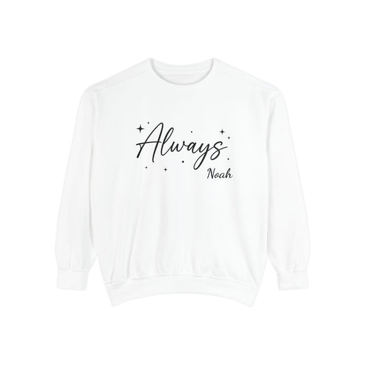 Custom Always & Forever Couples Matching Unisex Sweatshirts - Always | by JuzForHue