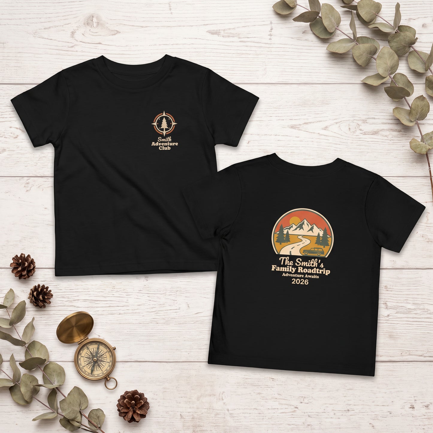 Adventure Route Road Trip: Toddler Travel Tee | by JuzForHue
