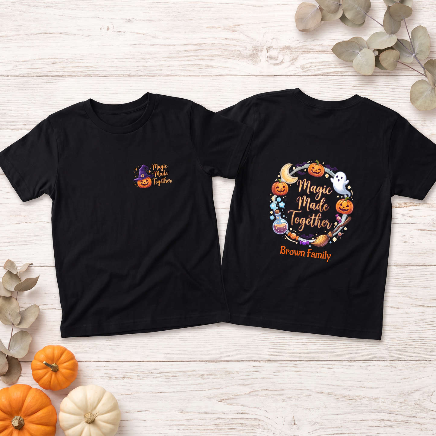 Magic Made Together: Toddler Halloween Personalized Shirt | by JuzForHue