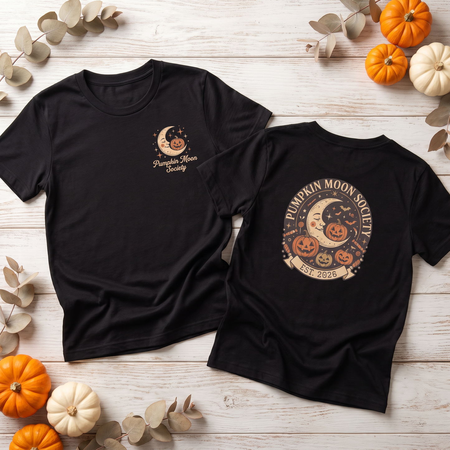 Pumpkin Moon Society: Youth Halloween Shirt | by JuzForHue