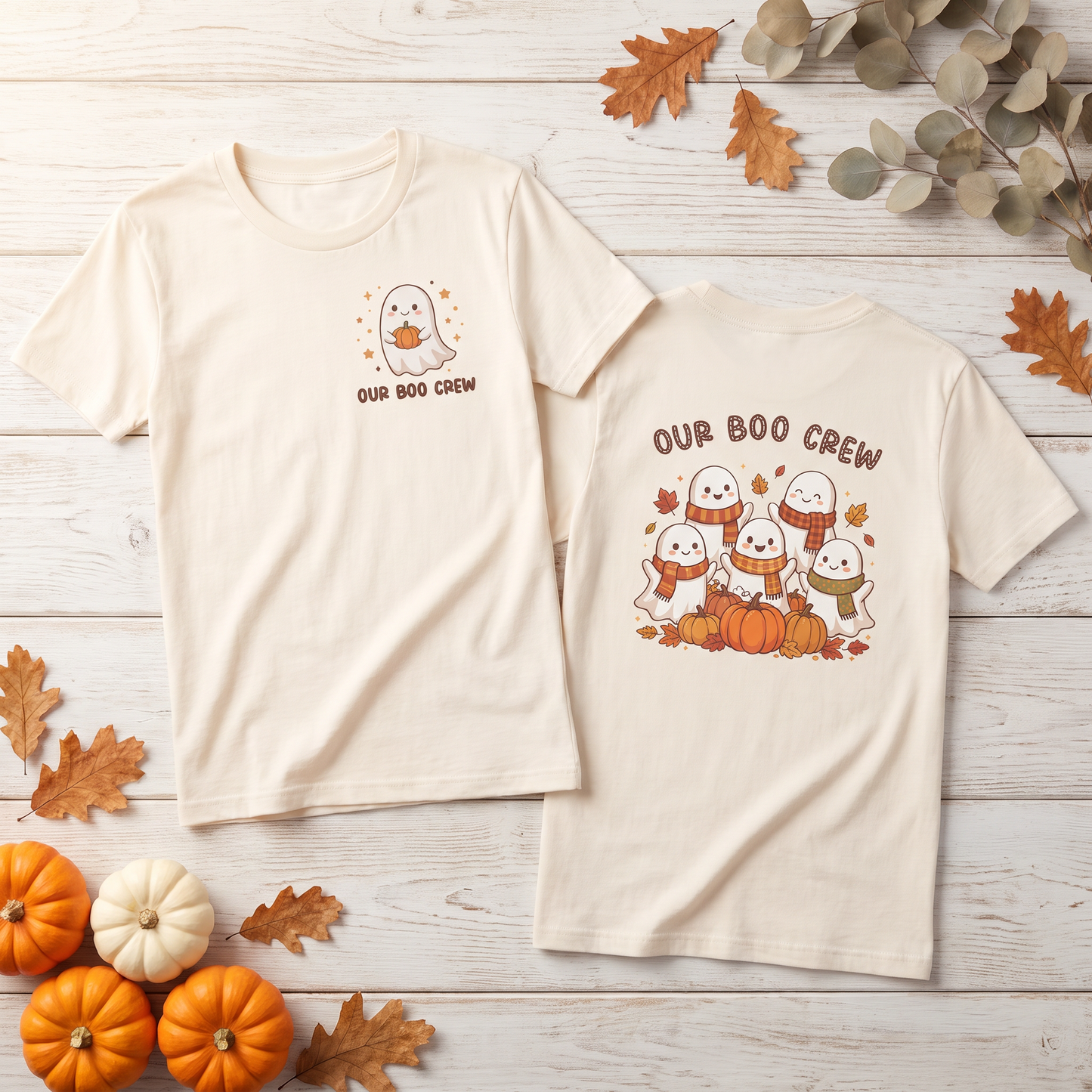 Our Boo Crew: Youth Halloween Matching Shirt | by JuzForHue