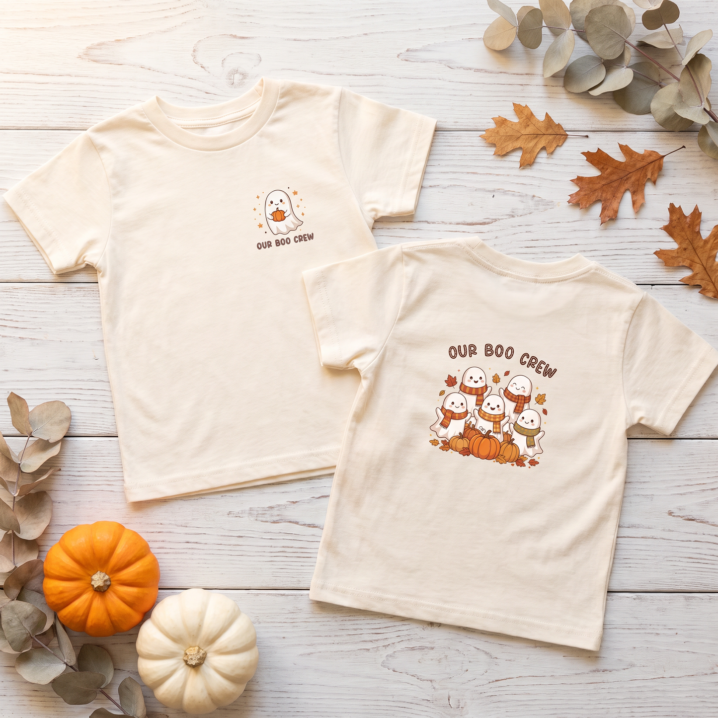 Our Boo Crew: Toddler Halloween Matching Shirt | by JuzForHue