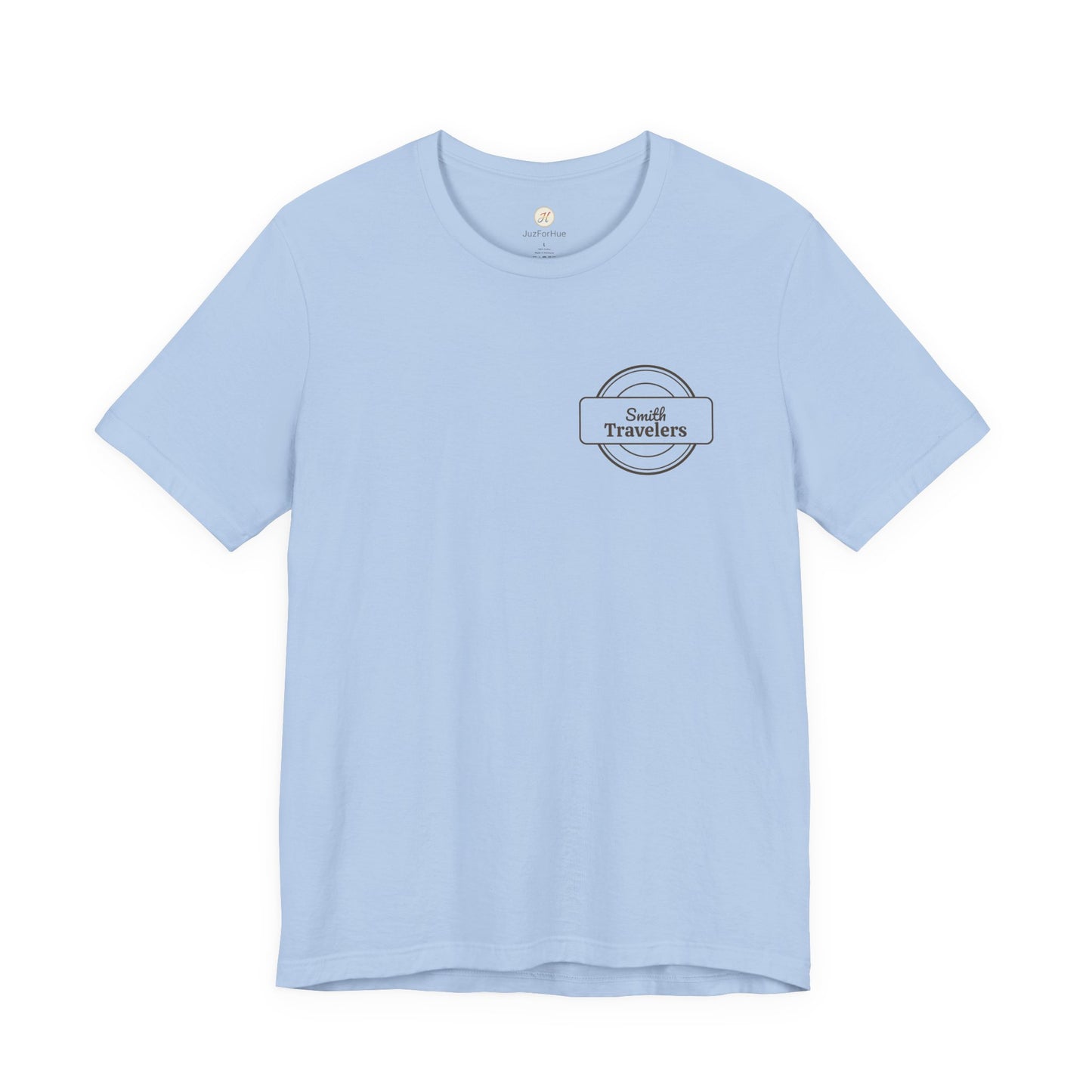 Family World Tour: Personalized Adult Travel Shirt | by JuzForHue