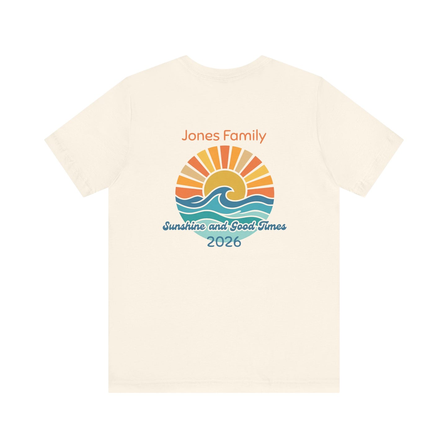 Sunshine Memories: Personalized Adult Travel Shirt | by JuzForHue