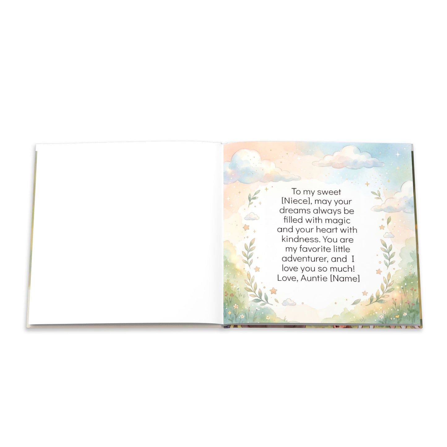 [Name]'s Magical Dream | Personalized Book for Girls
