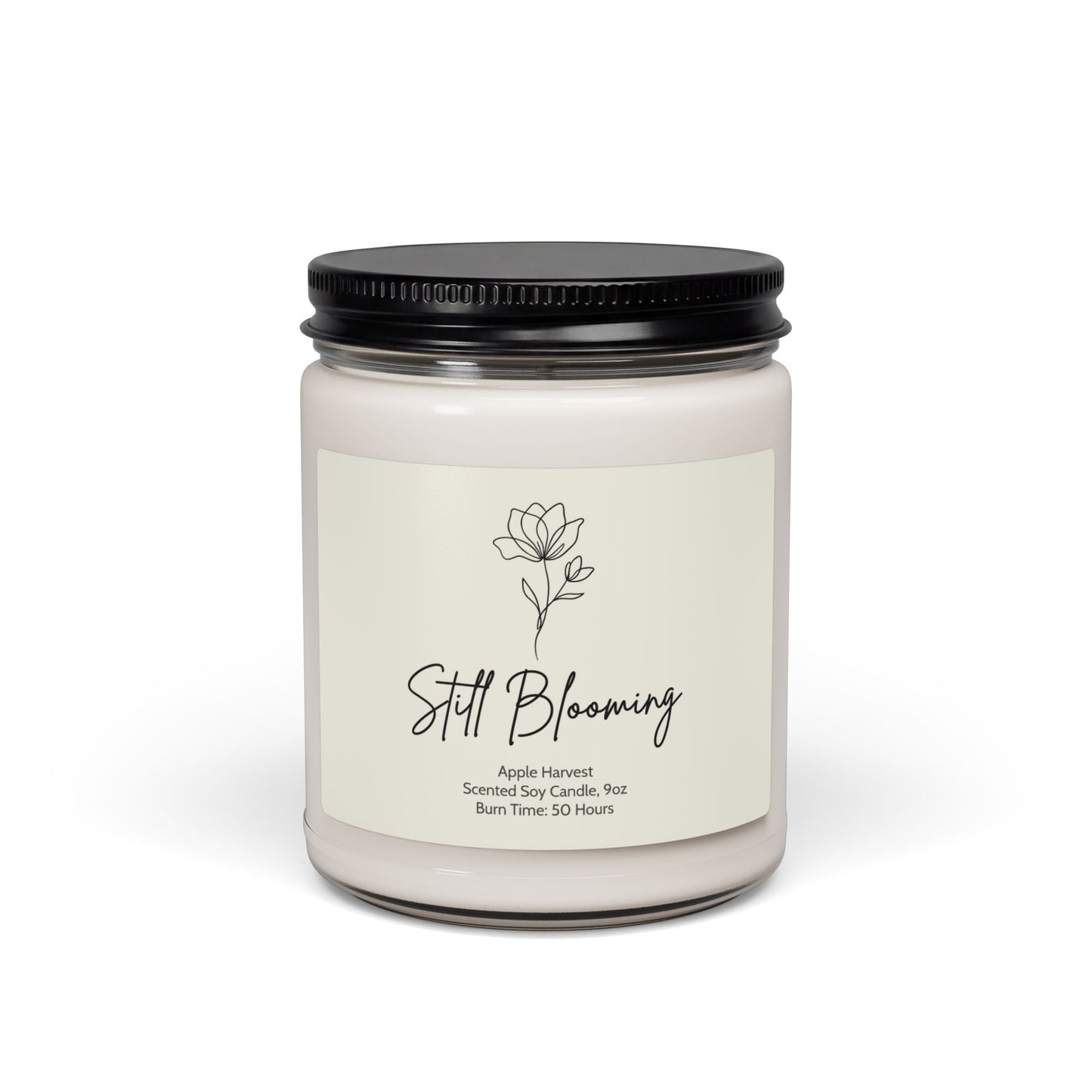 Still Blooming - Self-Love Affirmation Candle | by JuzForHue