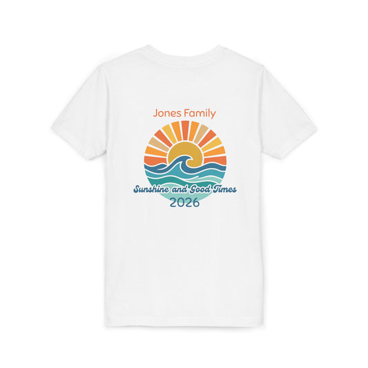 Sunshine Memories: Custom Youth Vacation Tee | by JuzForHue